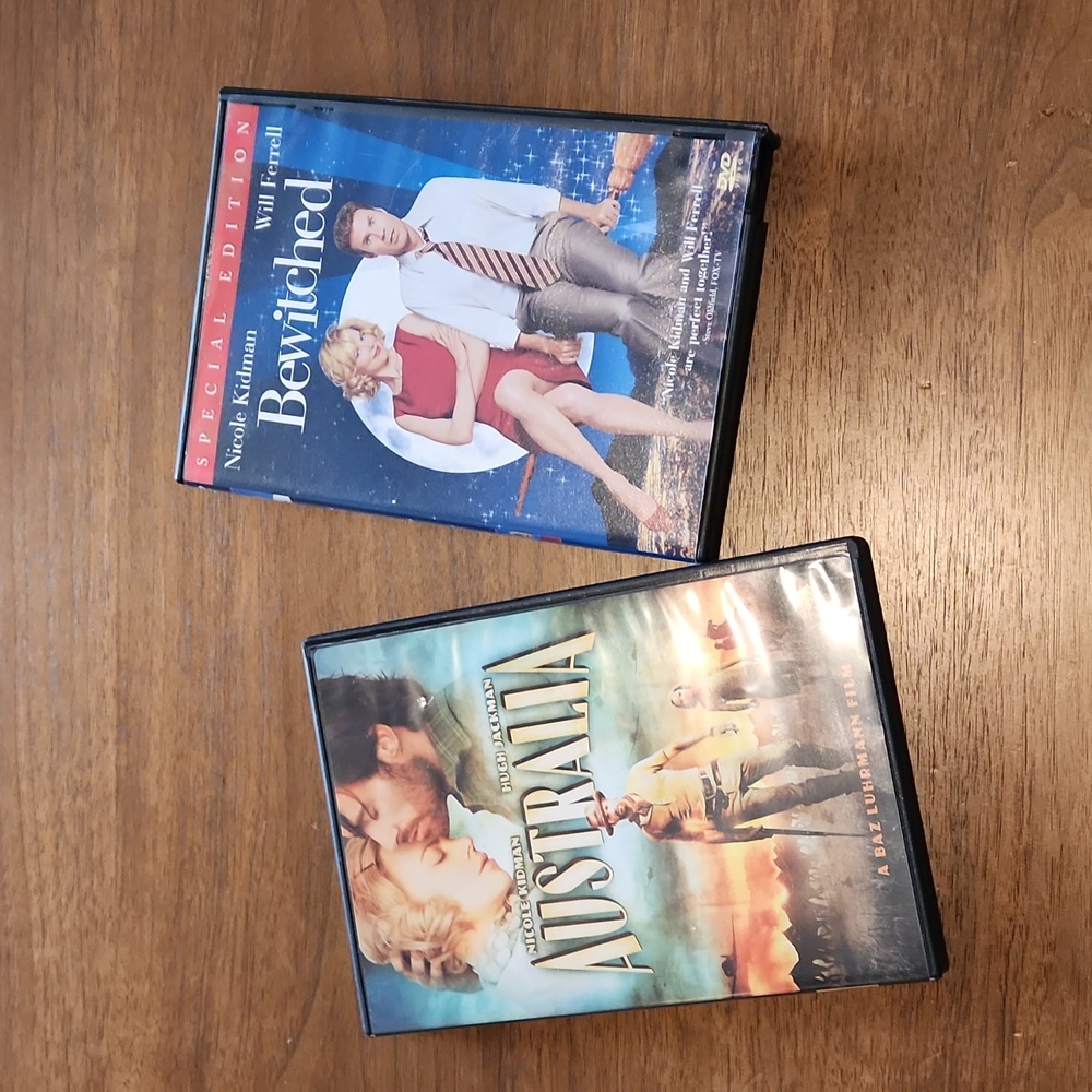 Nicole Kidman Australia Bewitched DVD bundle